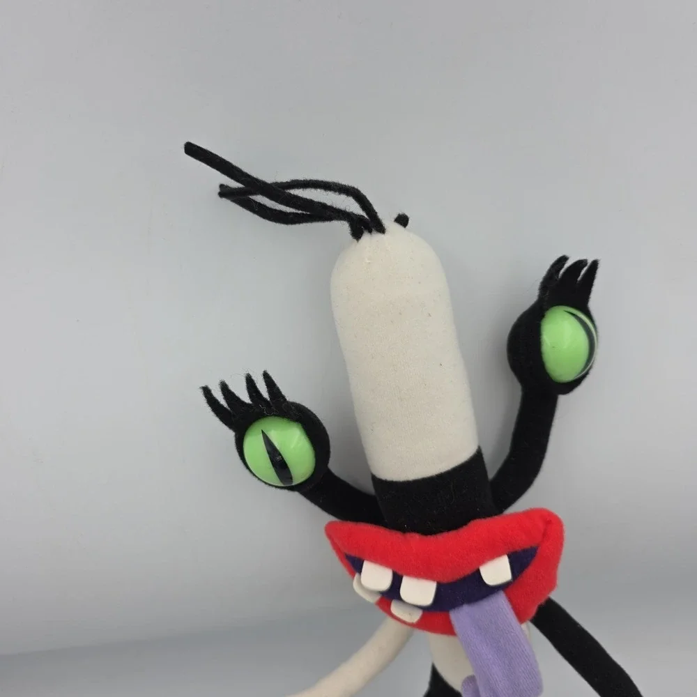 Vintage 90s Aaahh Real Monsters Oblina Plush Happiness Express Club Brand